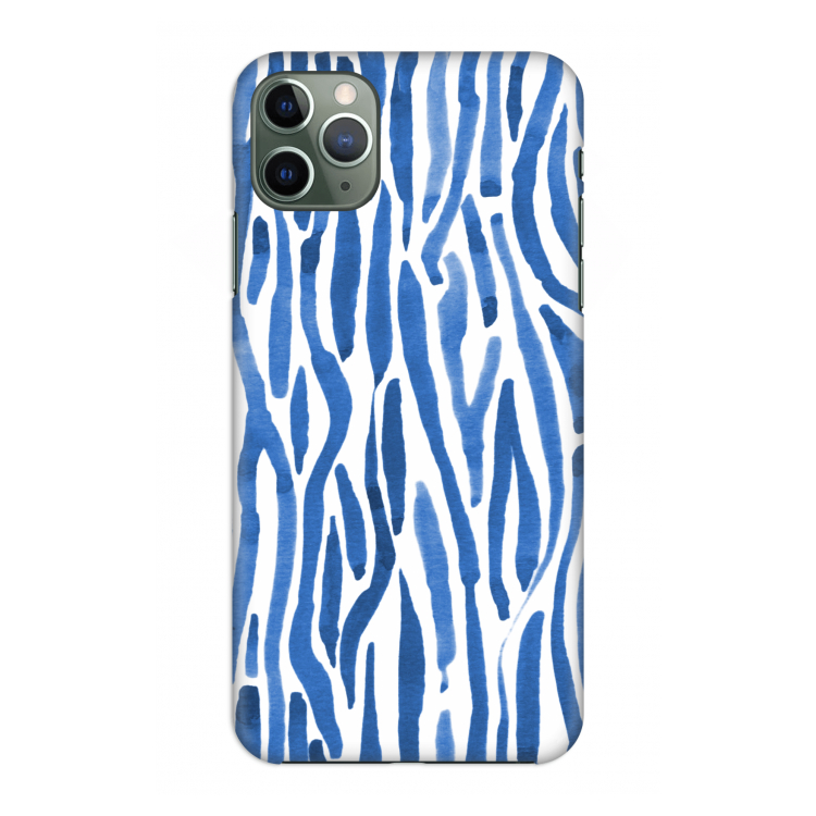 CaseCompany Blauwe nerven: Volledig geprint iPhone 11 Pro Max Hoesje