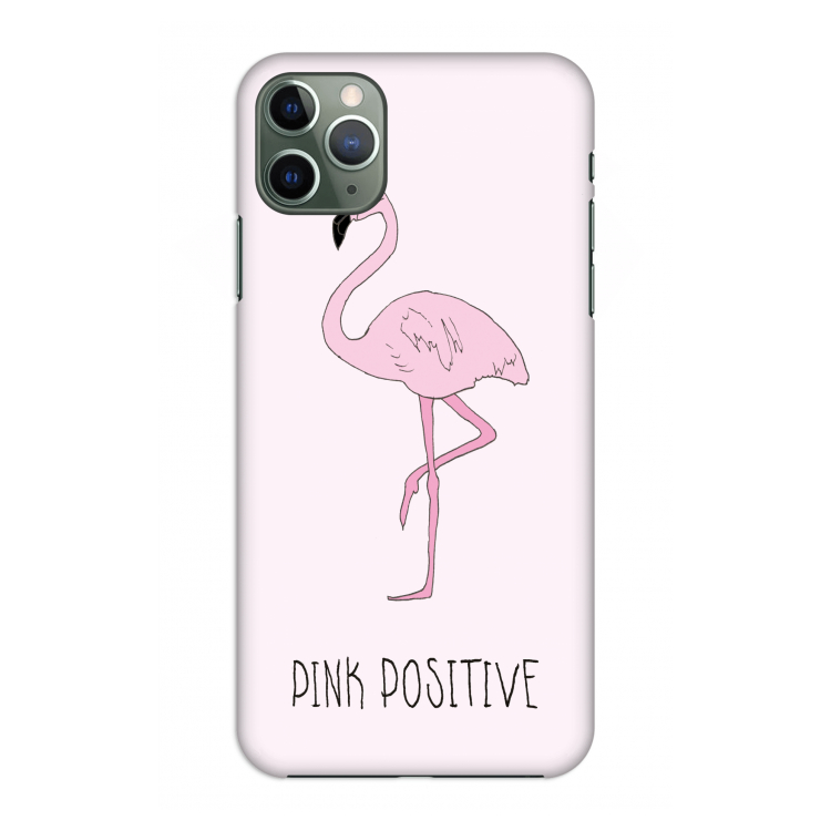 Pink positive: Volledig geprint iPhone 11 Pro Max Hoesje