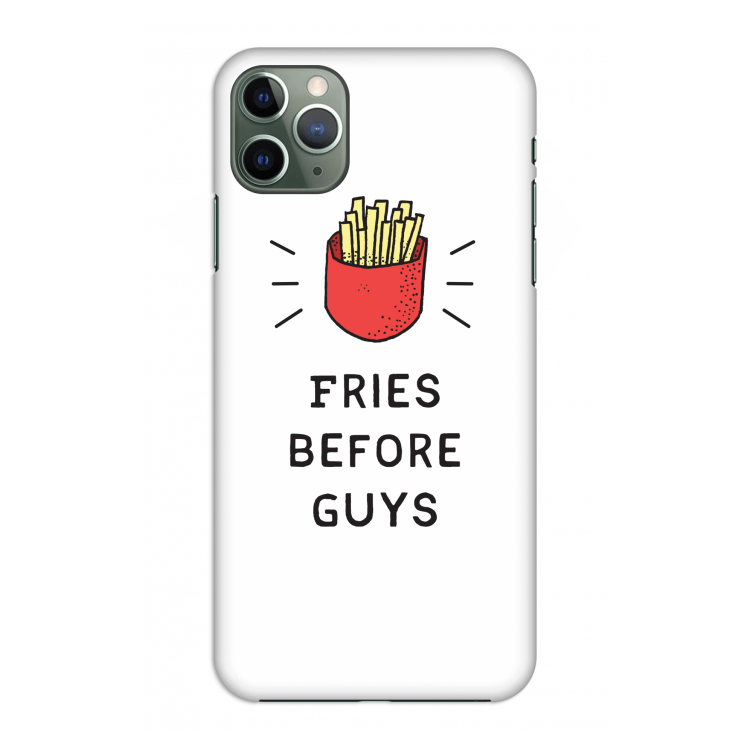CaseCompany Fries before guys: Volledig geprint iPhone 11 Pro Max Hoesje