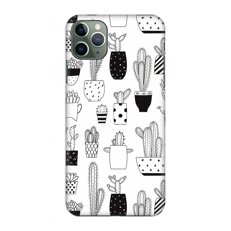 CaseCompany Cactusmotief: Volledig geprint iPhone 11 Pro Max Hoesje