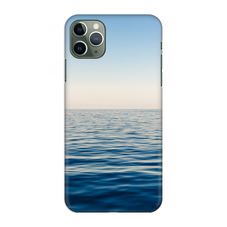 Water horizon: Volledig geprint iPhone 11 Pro Max Hoesje