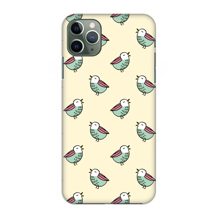 Vogeltjes: Volledig geprint iPhone 11 Pro Max Hoesje