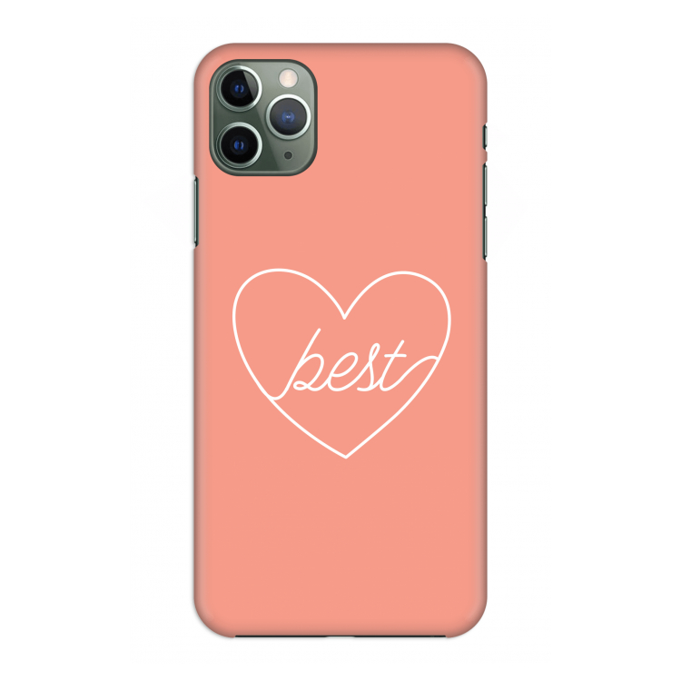 CaseCompany Best heart: Volledig geprint iPhone 11 Pro Max Hoesje