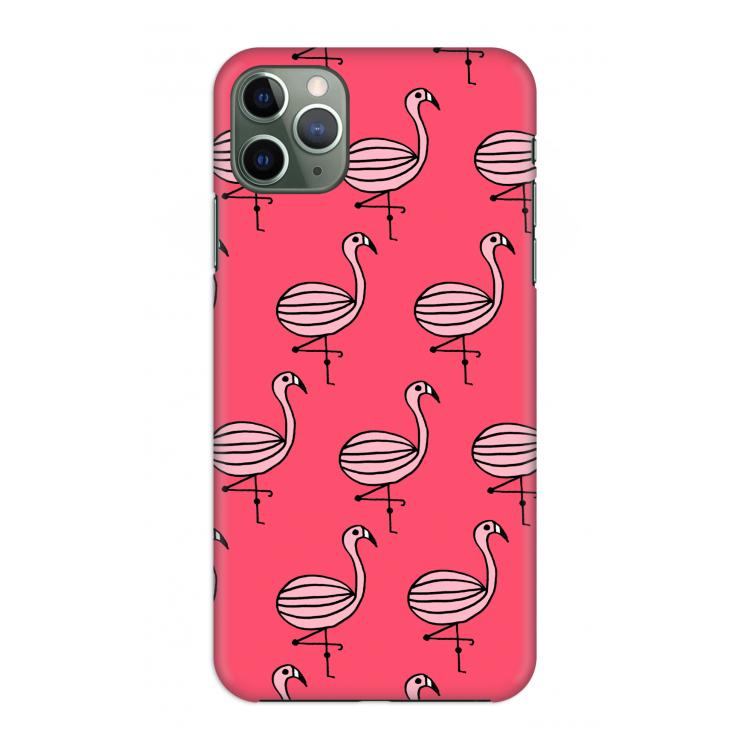 CaseCompany Flamingo: Volledig geprint iPhone 11 Pro Max Hoesje