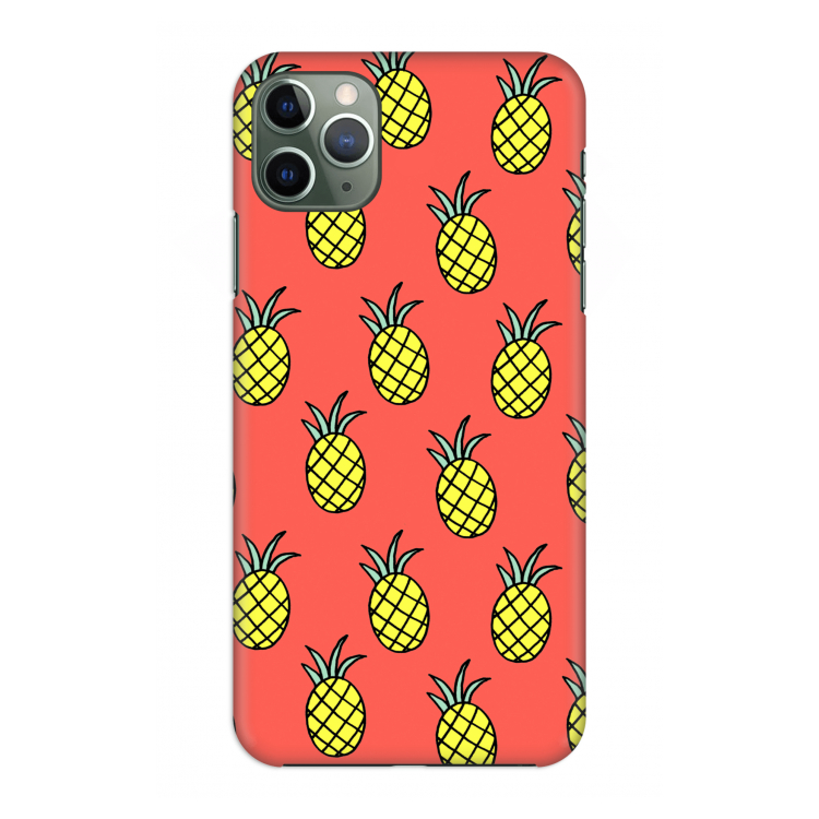 CaseCompany Ananas: Volledig geprint iPhone 11 Pro Max Hoesje