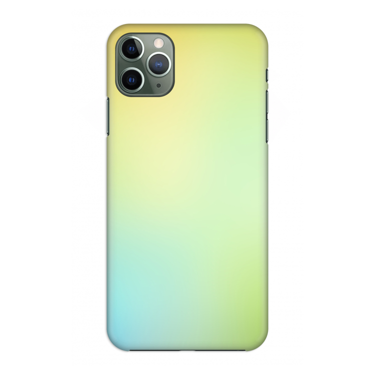 Minty mist pastel: Volledig geprint iPhone 11 Pro Max Hoesje