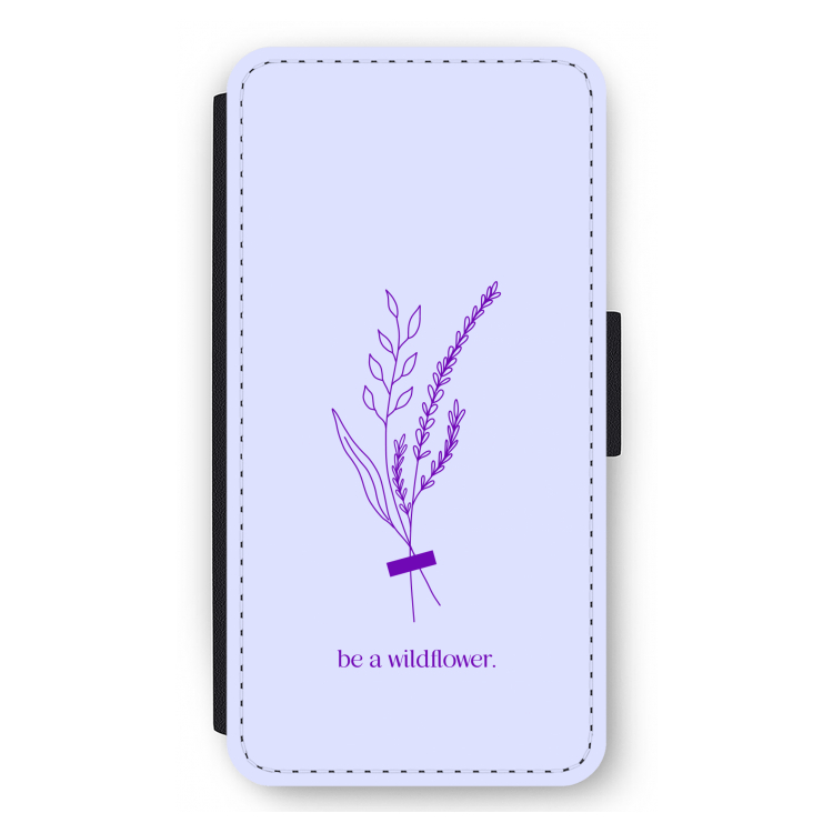 Be a wildflower: iPhone 11 Pro Max Flip Hoesje