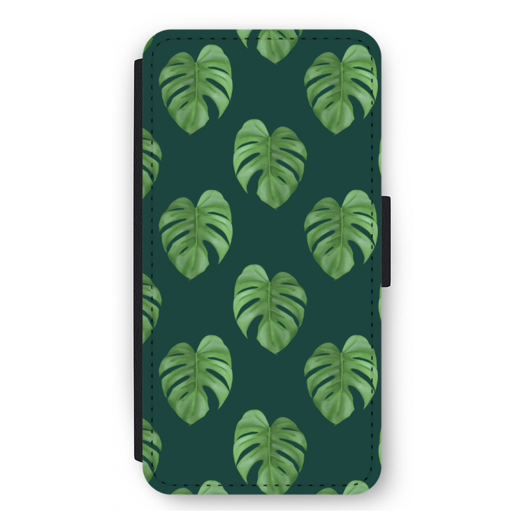 Monstera leaves: iPhone 11 Pro Max Flip Hoesje