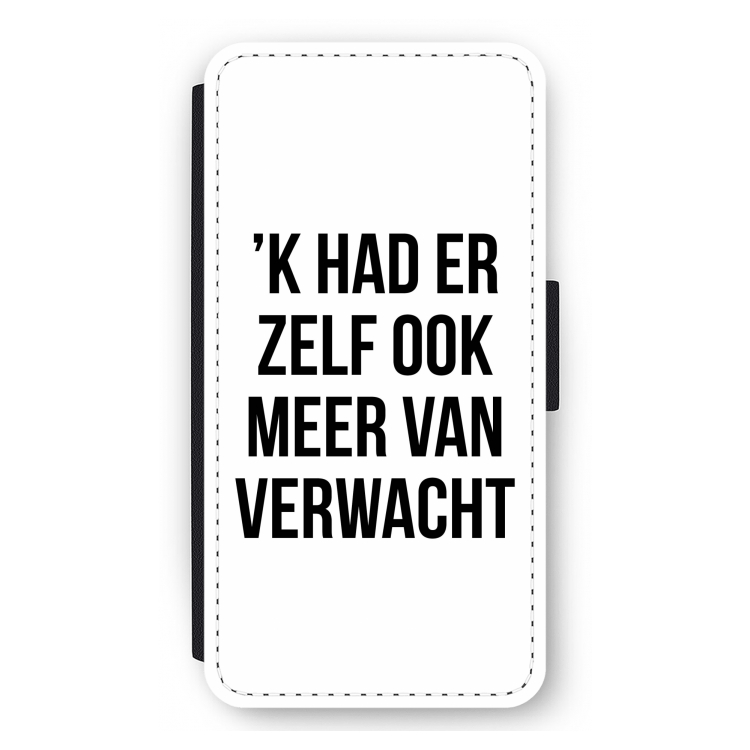 Meer verwacht: iPhone 11 Pro Max Flip Hoesje