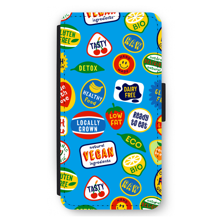 Fruitsticker: iPhone 11 Pro Max Flip Hoesje