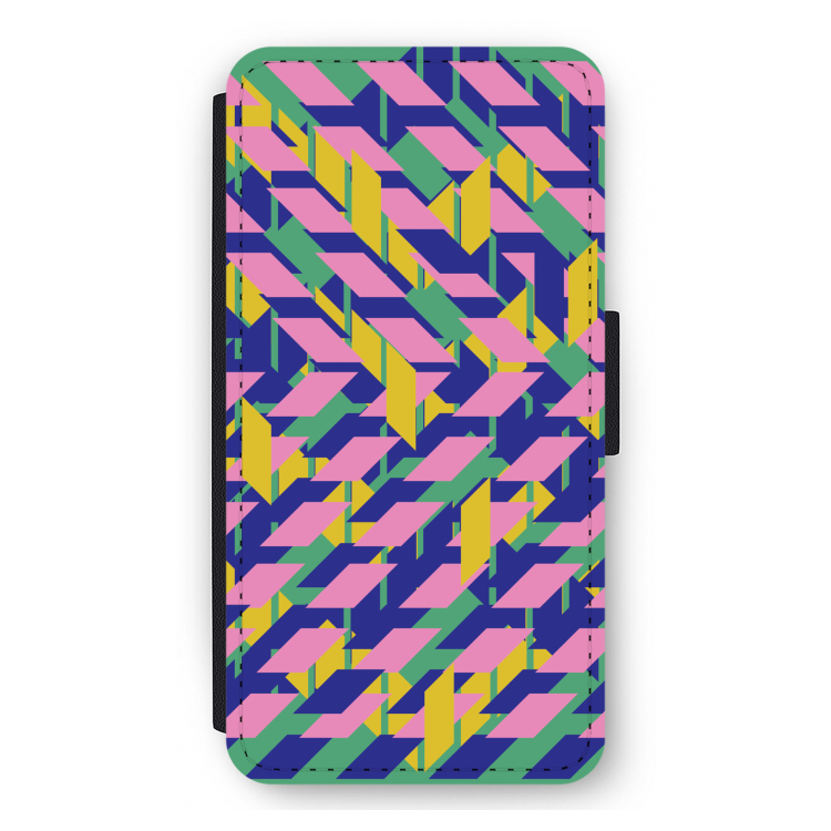 Skew Blush 1: iPhone 11 Pro Max Flip Hoesje