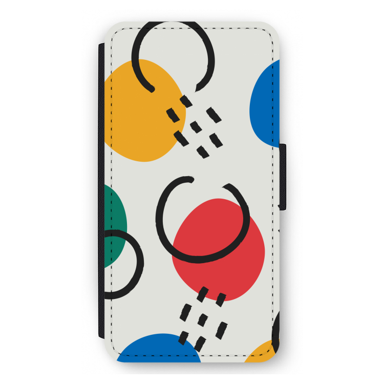 Illustratieve pop 3: iPhone 11 Pro Max Flip Hoesje