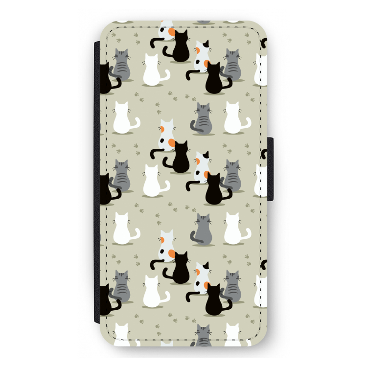 Katten: iPhone 11 Pro Max Flip Hoesje