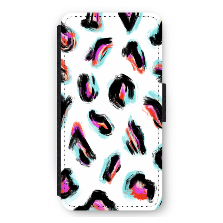 Cheetah color: iPhone 11 Pro Max Flip Hoesje