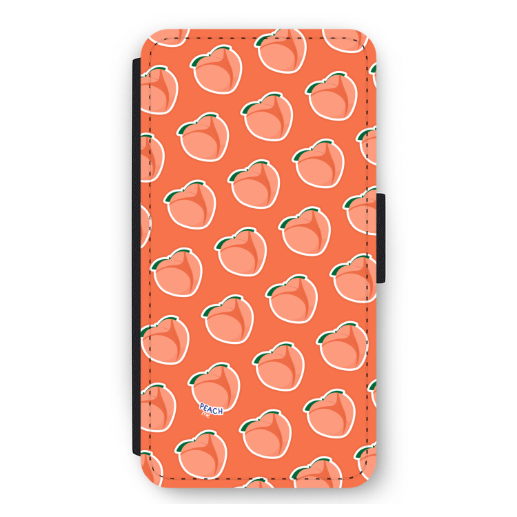 Just peachy: iPhone 11 Pro Max Flip Hoesje