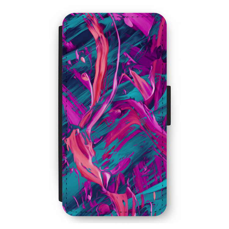 Pink Clouds: iPhone 11 Pro Max Flip Hoesje