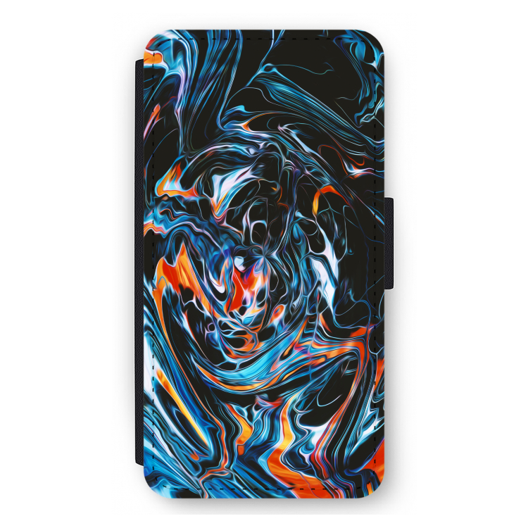 Black Unicorn: iPhone 11 Pro Max Flip Hoesje
