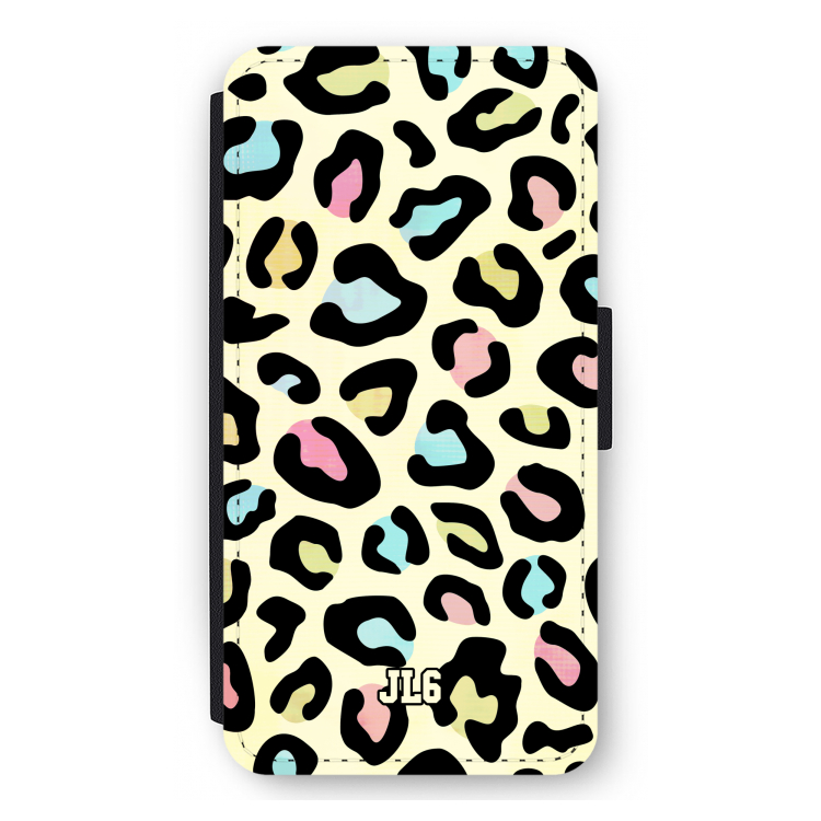 Leopard pattern: iPhone 11 Pro Max Flip Hoesje