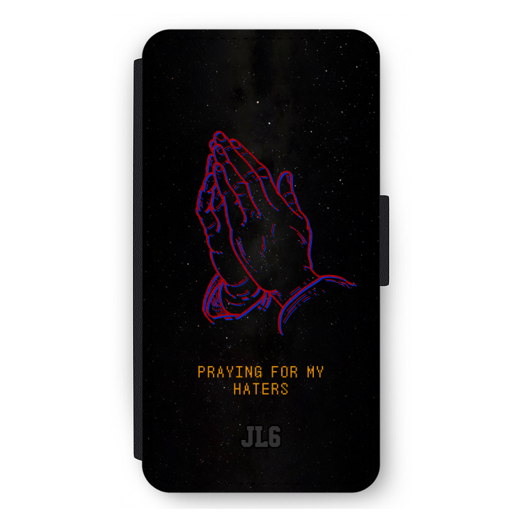 Praying For My Haters: iPhone 11 Pro Max Flip Hoesje