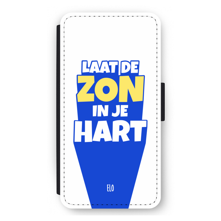 Laat de zon in je hart: iPhone 11 Pro Max Flip Hoesje