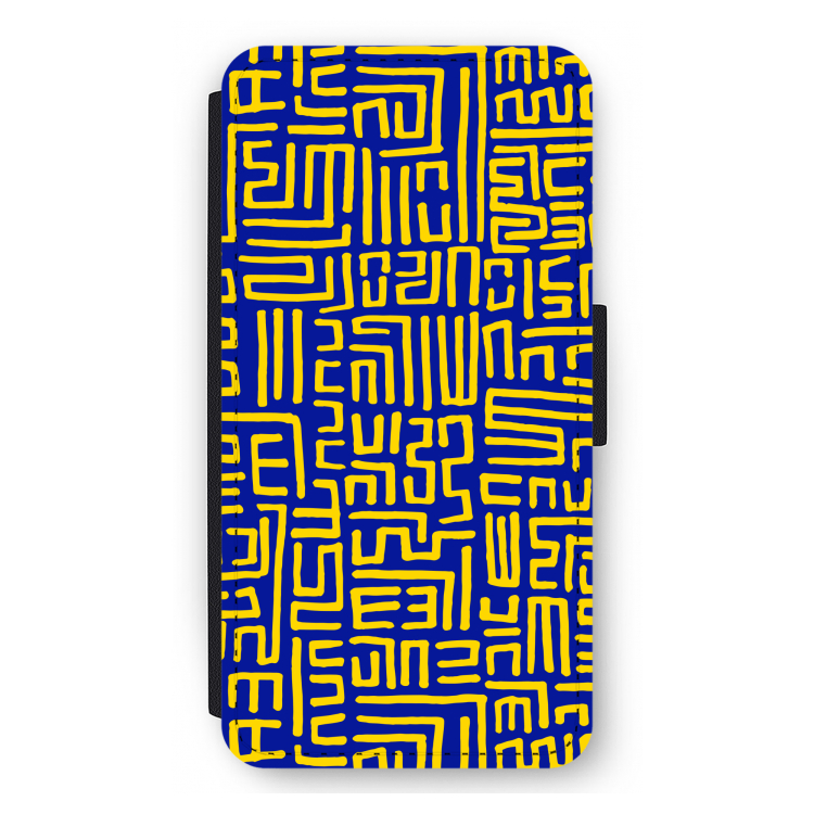 Majorelle Blue Print: iPhone 11 Pro Max Flip Hoesje