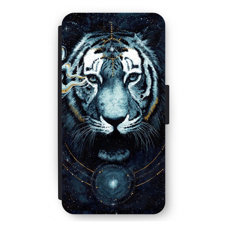 Darkness Tiger: iPhone 11 Pro Max Flip Hoesje