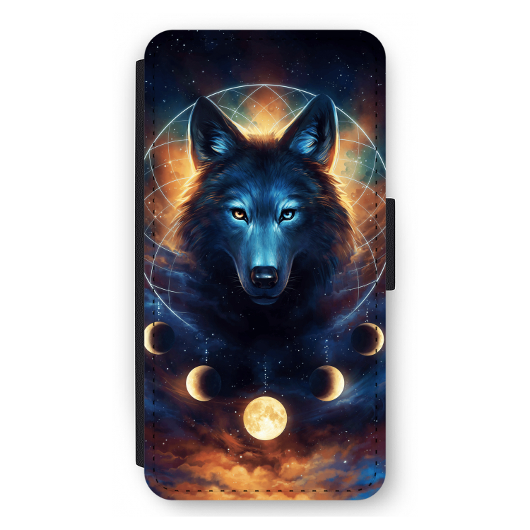 Wolf Dreamcatcher: iPhone 11 Pro Max Flip Hoesje