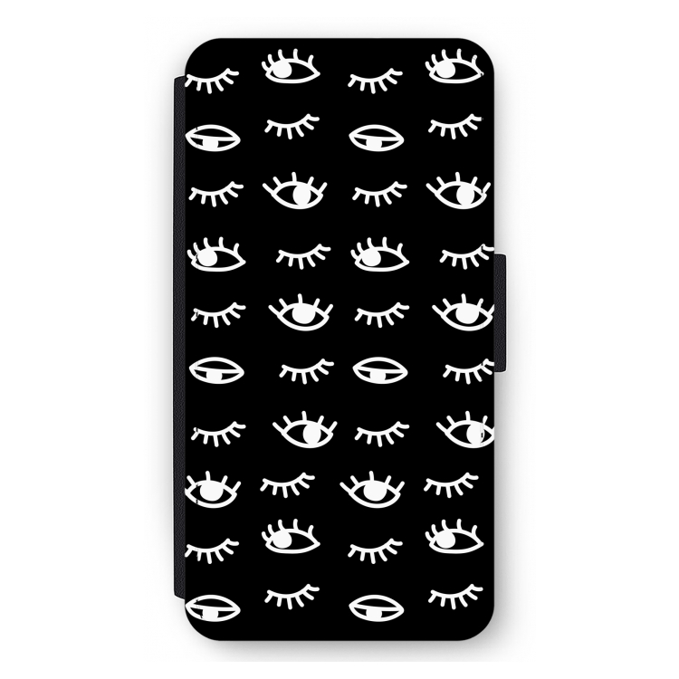 Eye pattern #3: iPhone 11 Pro Max Flip Hoesje
