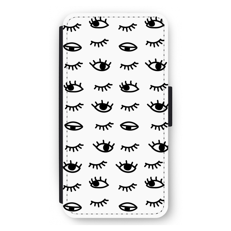 Eye pattern #2: iPhone 11 Pro Max Flip Hoesje