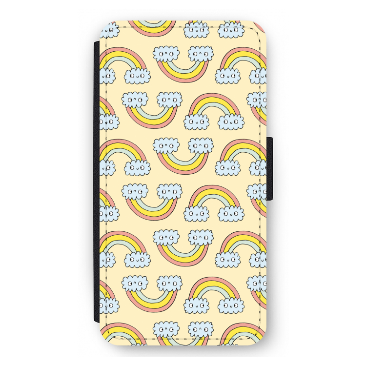 Regenboog: iPhone 11 Pro Max Flip Hoesje