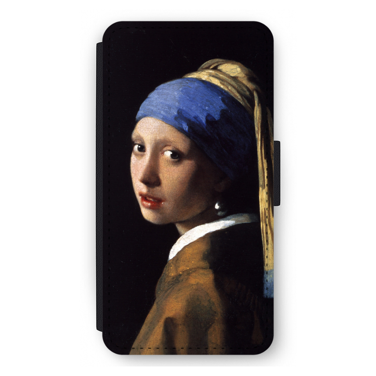 The Pearl Earring: iPhone 11 Pro Max Flip Hoesje