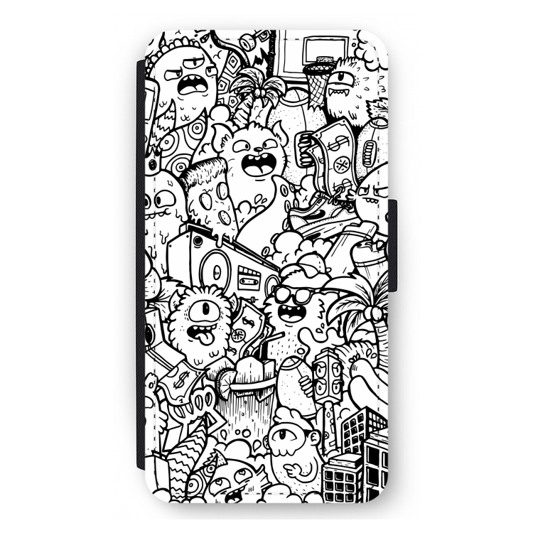 Vexx City #2: iPhone 11 Pro Max Flip Hoesje