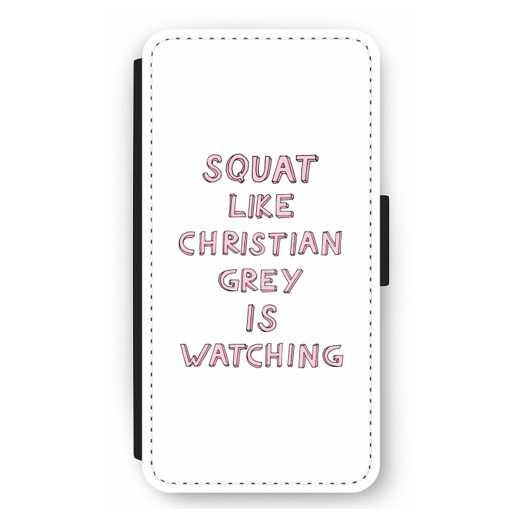 Christian Grey: iPhone 11 Pro Max Flip Hoesje