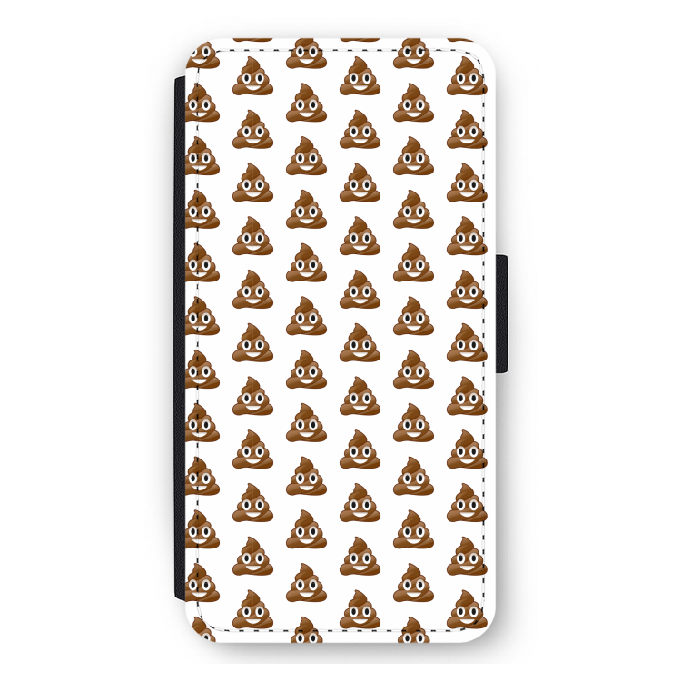 Poop emoji: iPhone 11 Pro Max Flip Hoesje