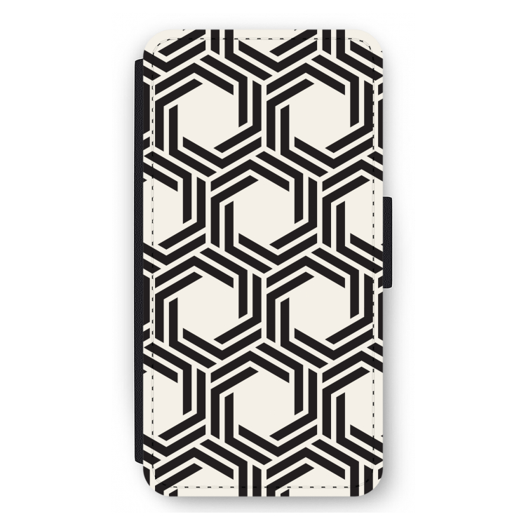 Geometrisch patroon: iPhone 11 Pro Max Flip Hoesje