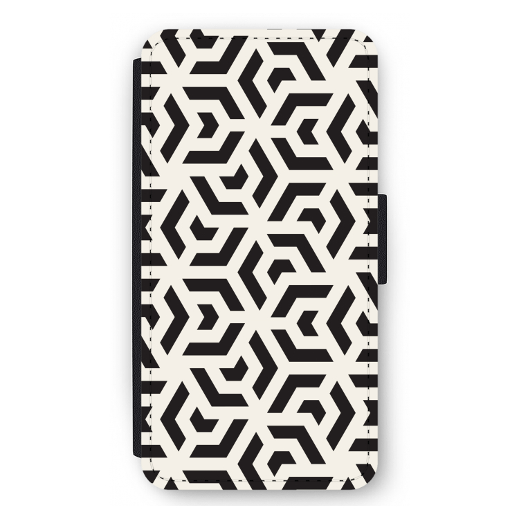 Crazy pattern: iPhone 11 Pro Max Flip Hoesje