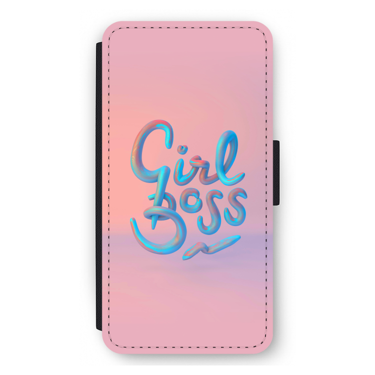 Girl boss: iPhone 11 Pro Max Flip Hoesje