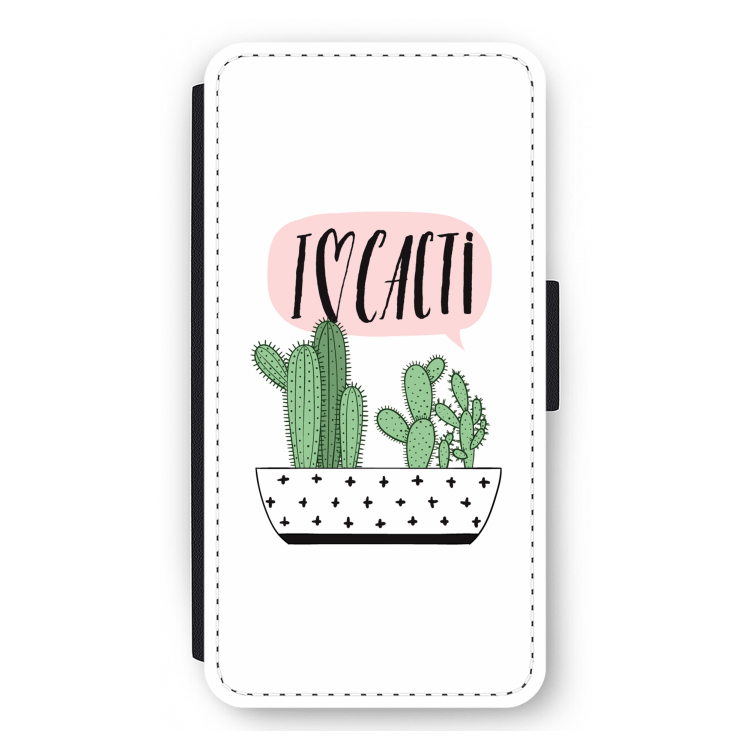 I love cacti: iPhone 11 Pro Max Flip Hoesje