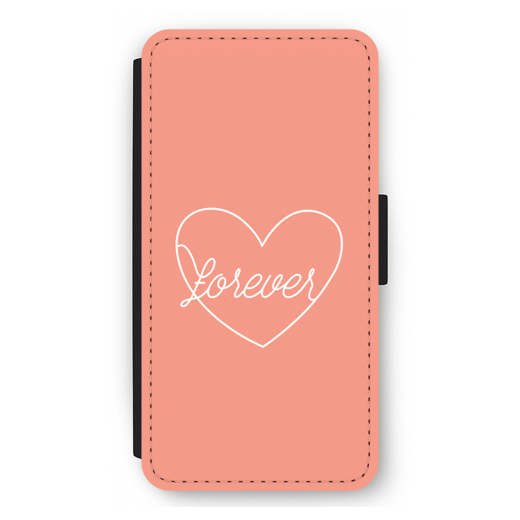 Forever heart: iPhone 11 Pro Max Flip Hoesje