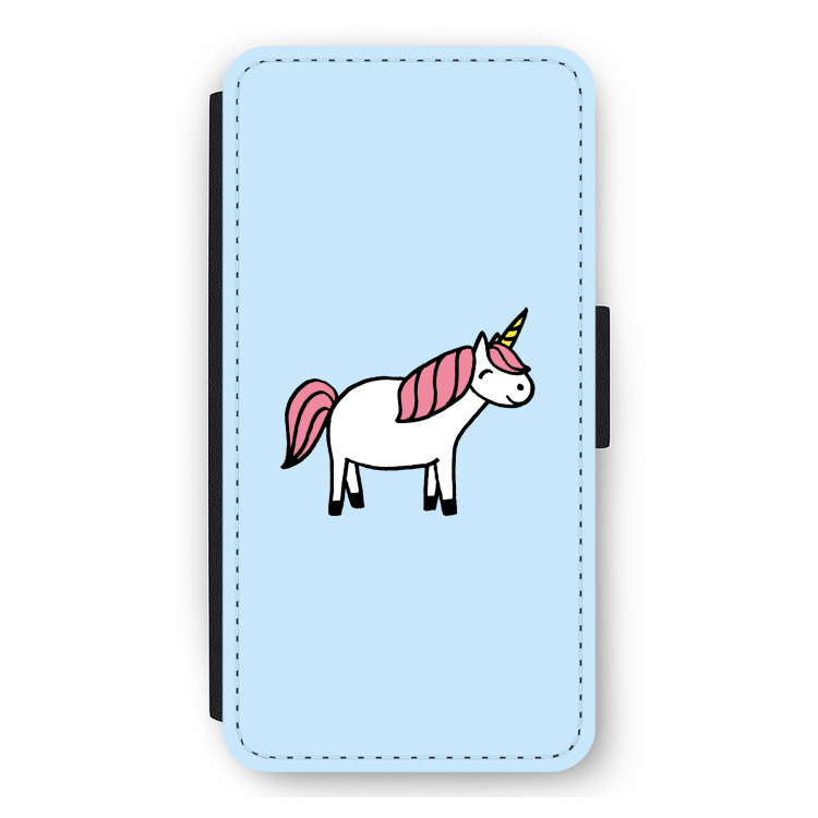 Eenhoorn: iPhone 11 Pro Max Flip Hoesje