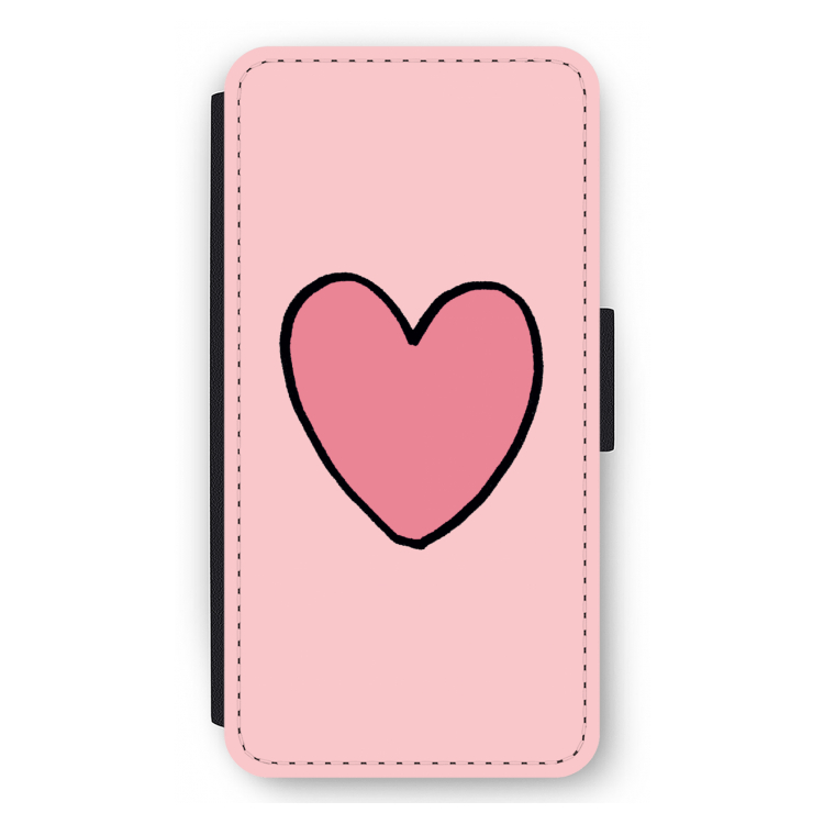 Hartje: iPhone 11 Pro Max Flip Hoesje