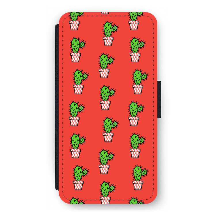 Mini cactus: iPhone 11 Pro Max Flip Hoesje