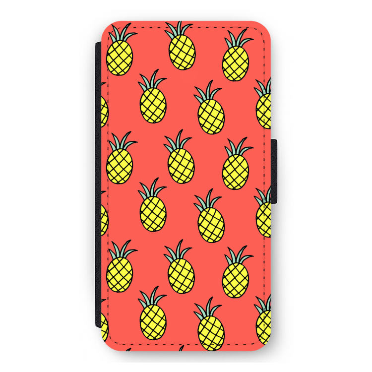 Ananas: iPhone 11 Pro Max Flip Hoesje