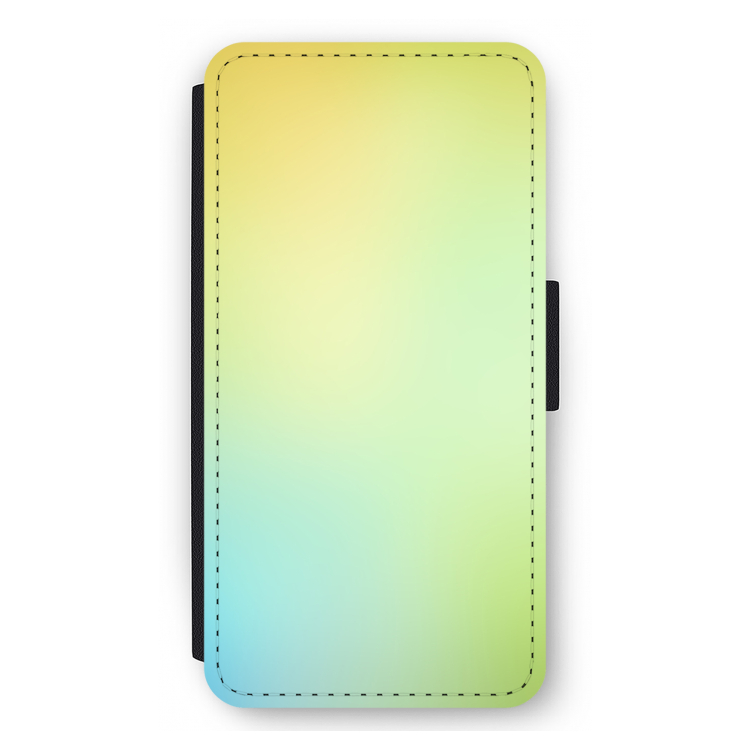 Minty mist pastel: iPhone 11 Pro Max Flip Hoesje