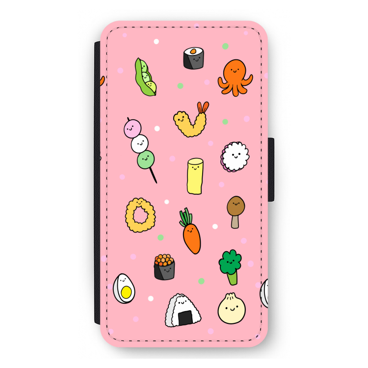 Happy bento friends: iPhone 11 Pro Max Flip Hoesje