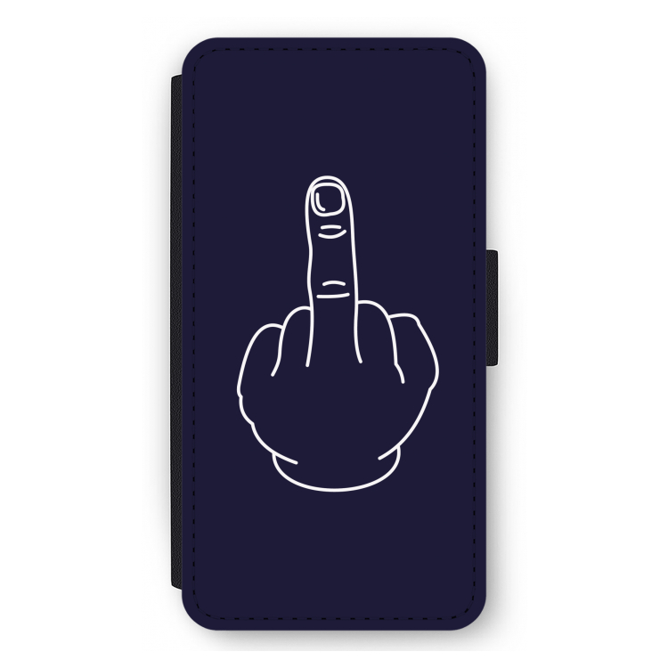 F**k U: iPhone 11 Pro Max Flip Hoesje