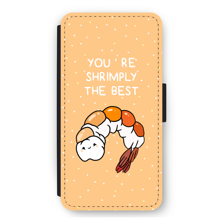 You're Shrimply The Best: iPhone 11 Pro Max Flip Hoesje