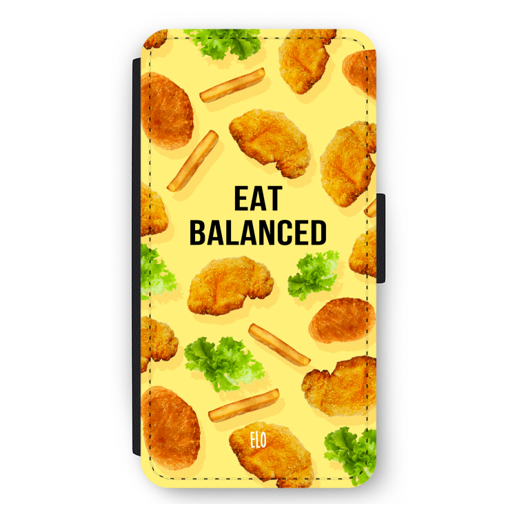 Eat Balanced: iPhone 11 Pro Max Flip Hoesje