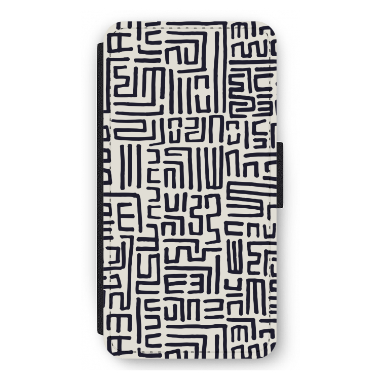 Moroccan Print: iPhone 11 Pro Max Flip Hoesje