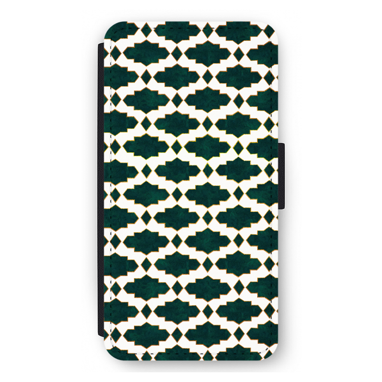 Moroccan tiles: iPhone 11 Pro Max Flip Hoesje